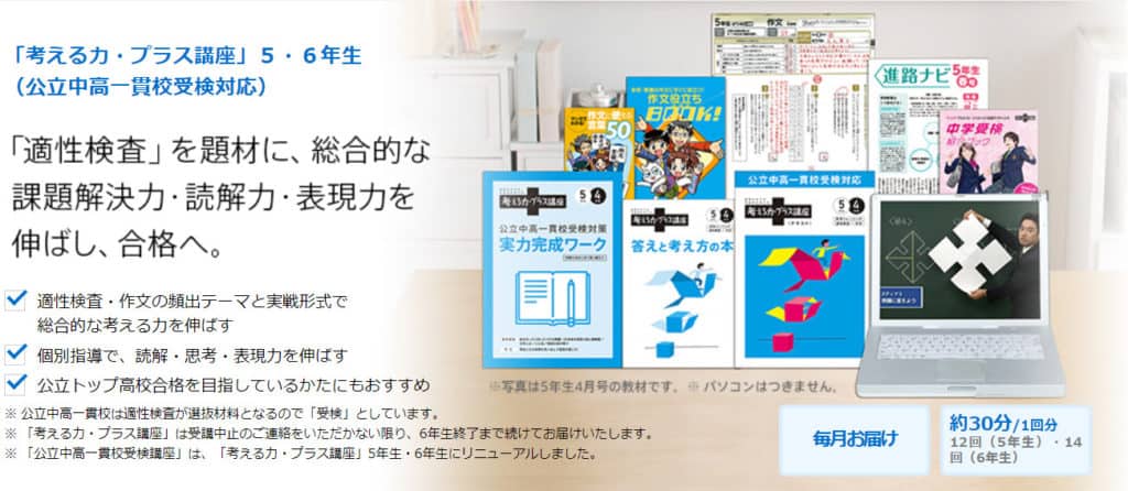 進研ゼミ 考える力・プラス